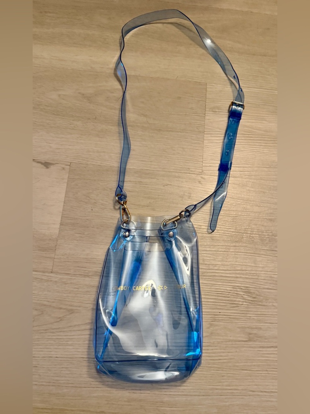 Beyoncé Cowboy Carter Clear Blue VIP Stadium Crossbody Bag BRAND NEW